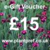 e-Gift Voucher Value: 15